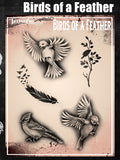 Birds of a Feather - Tattoo Pro Stencils