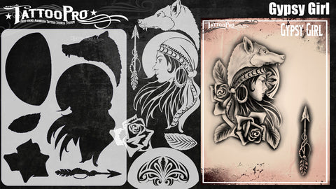 girl stencil ideas