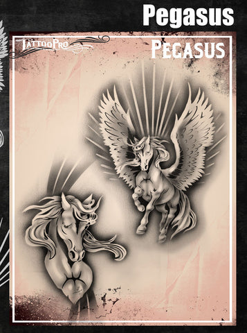 Pegasus - Tattoo Pro Stencils