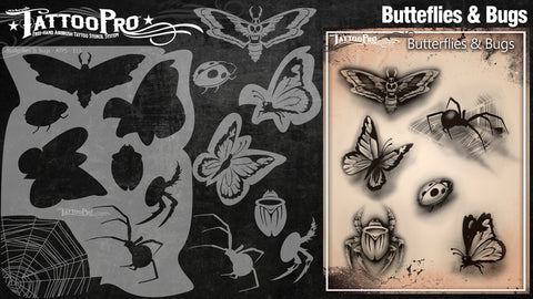 butterfly stencil tattoo designs