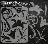 FANCY LILY - Tattoo Pro Stencils