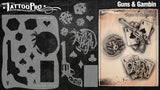 GUNS & GAMBLIN - Tattoo Pro Stencils