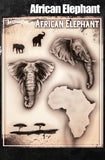 African Elephant - Tattoo Pro Stencils