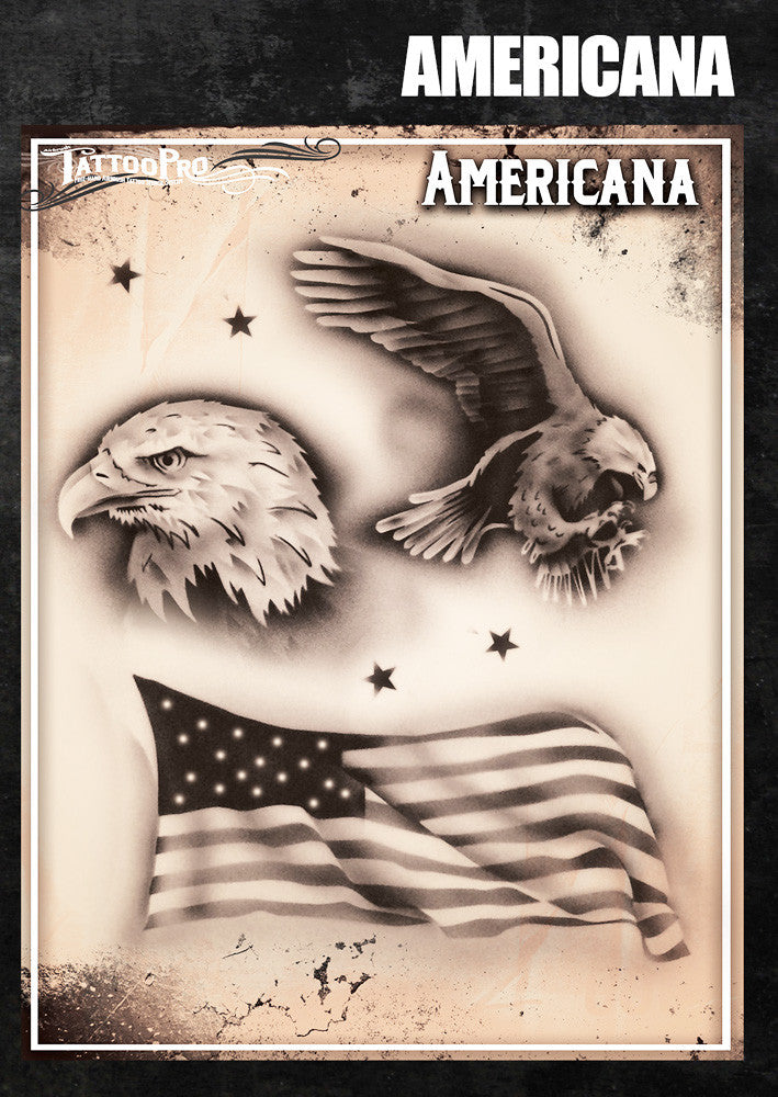 Americana – Tattoo Pro Stencils