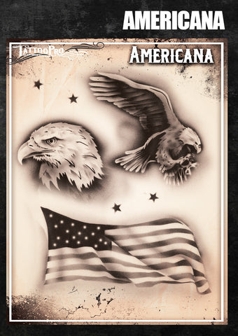 Americana - Tattoo Pro Stencils