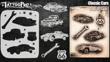 Classic Cars - Tattoo Pro Stencils