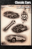 Classic Cars - Tattoo Pro Stencils