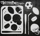 Sports - Tattoo Pro Stencils